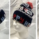 New Miller Lite Beer Happy Holidays Beanie Hat Acrylic Spandex It's Miller Time New Miller Lite Beer Happy Holidays Beanie Hat Acrylic Spandex It's Miller Time