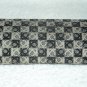 Liz Claiborne Hard Case Logo EyeGlass Case black & white felt lined