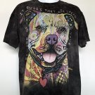 The Mountain Beware of Pit Bulls Will Steal Your Heart T Shirt Mens Large The Mountain Beware of Pit Bulls Will Steal Your Heart T Shirt Mens Large