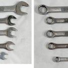 5 Craftsman Combination Wrenches V VV VA 3/4 9/16 1/2 3/8 14 mm USA Preowned 5 Craftsman Combination Wrenches V VV VA 3/4 9/16 1/2 3/8 14 mm USA Preowned