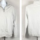 Johnnie-O Purple 1/4 Quarter Zip Shirt Mens Medium Gray Cotton Johnnie-O Purple 1/4 Quarter Zip Shirt Mens Medium Gray Cotton