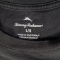 Tommy Bahama Summertime Brews Beer Palm Trees T Shirt Mens Large Gray UPF 30