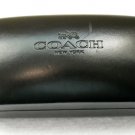 Coach New York Hard Case Sun Glass Case Black felt lined
