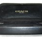 Coach New York Hard Case Sun Glass Case Black felt lined