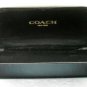 Coach New York Hard Case Sun Glass Case Black felt lined
