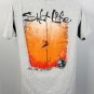 Salt Life Hook Line Sinker Pocket T Shirt Mens Medium Gray Fishing Logo