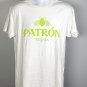 Patron Tequila Green Bee Logo T Shirt Mens Large Cotton