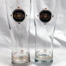 2 Guinness Blonde American Lager Beer Glasses Discovery Series 16 oz Gold Logo 2 Guinness Blonde American Lager Beer Glasses Discovery Series 16 oz Gold Logo