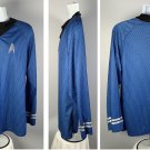 Star Trek Dr Spock Blue Long Sleeve T Shirt Mens Large Polyester spandex Star Trek Dr Spock Blue Long Sleeve T Shirt Mens Large Polyester spandex
