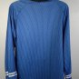 Star Trek Dr Spock Blue Long Sleeve T Shirt Mens Large Polyester spandex