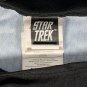 Star Trek Dr Spock Blue Long Sleeve T Shirt Mens Large Polyester spandex