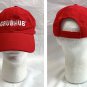Grub Hub Baseball Hat Mens Cotton Red Embroidered Logo