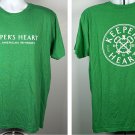 Keeper's Heart Irish American Whiskey Fugit Hora T Shirt Mens XL Green Keeper's Heart Irish American Whiskey Fugit Hora T Shirt Mens XL Green
