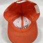 Team Stihl Baseball Hat Mens Black Embroidered Logo Orange