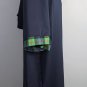 William Bill Murray Polo Golf Shirt Mens Large Polyester Spandex Blue