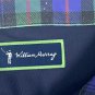 William Bill Murray Polo Golf Shirt Mens Large Polyester Spandex Blue