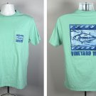 Vineyard Vines Pocket Fish Logo T Shirt Men Small Green Cotton Vineyard Vines Pocket Fish Logo T Shirt Men Small Green Cotton