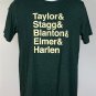 Buffalo Trace Distillery Taylor Stagg Blanton Elmer Harlen T Shirt Womens Medium