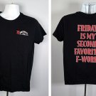 Fireball Whisky Friday is My Second Favorite F Word T Shirt Womens Large Fireball Whisky Friday is My Second Favorite F Word T Shirt Womens Large