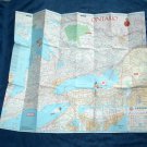1991 Ontario Canada  AAA American Automobile Association Road Map