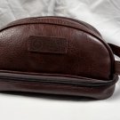 Penguin by Munsingwear Toiletry Bag Travel Bag 10.5” Long Brown Penguin by Munsingwear Toiletry Bag Travel Bag 10.5” Long Brown