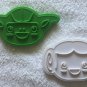 Star Wars Cookie Cutters Yoda C3PO R2D2 Chewy Leia Millennium Falcon Tie Fighter