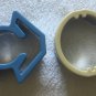 Star Wars Cookie Cutters Yoda C3PO R2D2 Chewy Leia Millennium Falcon Tie Fighter