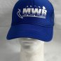 MWR Maui Wave Riders Snapback Trucker Baseball Hat Mens Hawaii Blue
