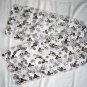 Christmas Holiday Snowman Snowflakes Winter Polyester Scarf Head Wrap 59" x 13"