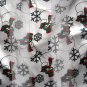 Christmas Holiday Snowman Snowflakes Winter Polyester Scarf Head Wrap 59" x 13"
