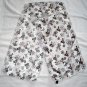 Christmas Holiday Snowman Snowflakes Winter Polyester Scarf Head Wrap 59" x 13"