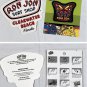 New Ron Jon Surf Shop Iron on Patch Butterfly & Clearwater Beach Sticker 5.25"