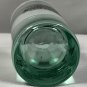 Jose Cuervo Dos Siglos Tequila Hand Blown Shot Glass 2 oz Etched Green