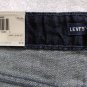 NWT Levi's High Rise Blue Denim Skirt Size 25 Crocking French Handloomed Fabric