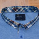 MENS POLO SHIRT FRED PERRY SIZE L/ XL SHORT SLEEVE