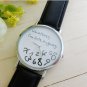 Geneva Unisex Casual Watch Leather Belt