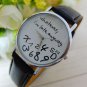 Geneva Unisex Casual Watch Leather Belt