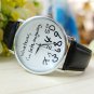 Geneva Unisex Casual Watch Leather Belt
