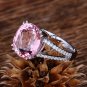 Zhen Rong Engagement Ring with pink diamond