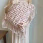 Bohemian Hand Knit Knot Geometric Pattern Cushion