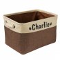 Personalized Dog Toy Basket / Storage Box With Your Dog's Name