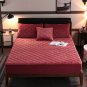 Premium Crystal Fleece Padded Bed Cover