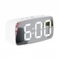 Smart LED Acrylic Mirror Alarm With Digital Clock / Voice Control