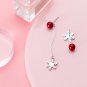 Pearl Christmas Earrings
