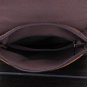 Leather Vintage Alligator Skin Pattern Bag