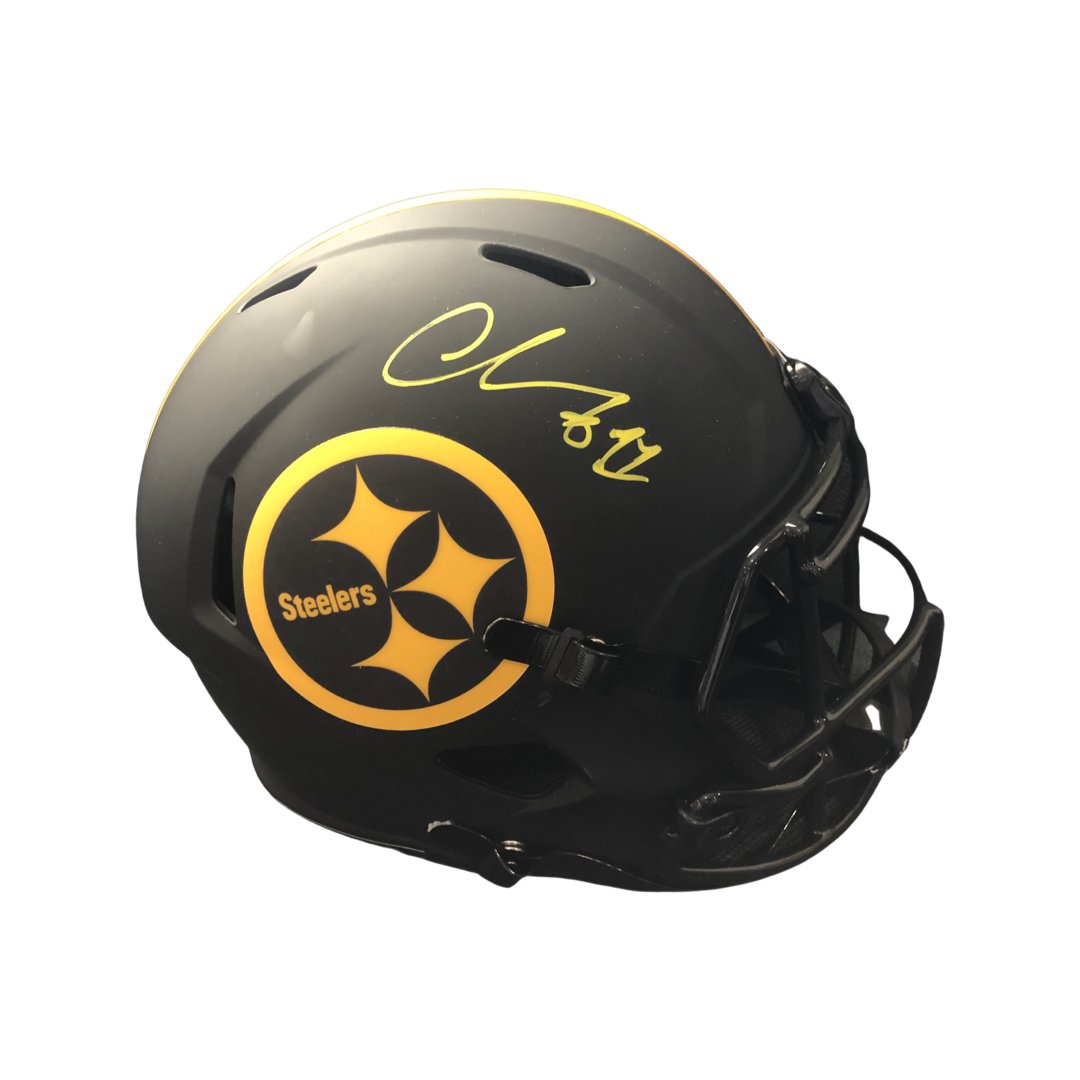 Chase Claypool Signed Full Size Speed Eclipse Replica Helmet BECKETT