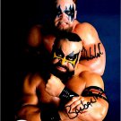 Powers Of Pain Signed 8x10 Photo Wrestling WWE Tag Team Warlord Barbarian 2