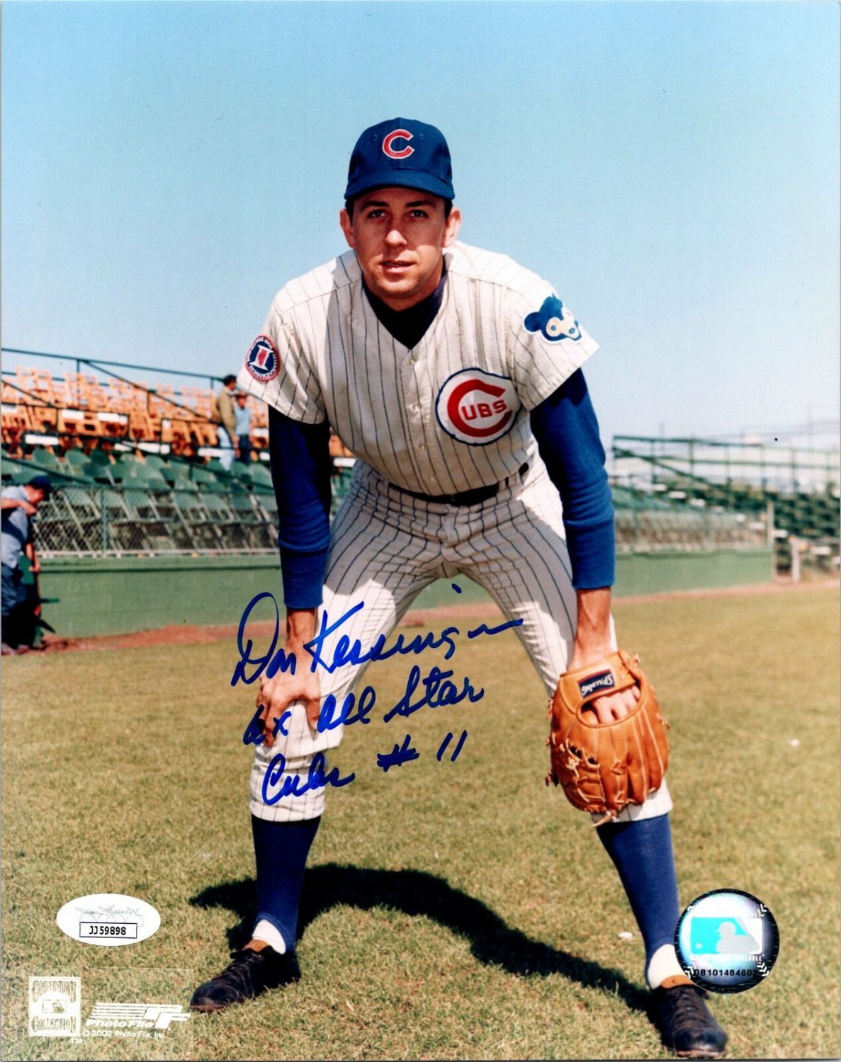 Don Kessinger Signed 8x10 Photo Chicago Cubs - JSA COA Autographed