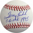 Terry Puhl Signed Official Major League OML Baseball MLB Canadian BB HOF AWM COA