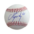 Jose Urquidy Signed OML Baseball MLB Autograph Houston Astros JSA COA